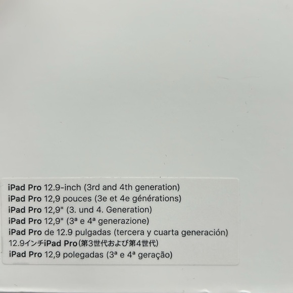 Apple Smart Folio (for 12.9-inch iPad Pro 3rd and 4th Generation) -Pink Sand - Picture 5 of 7